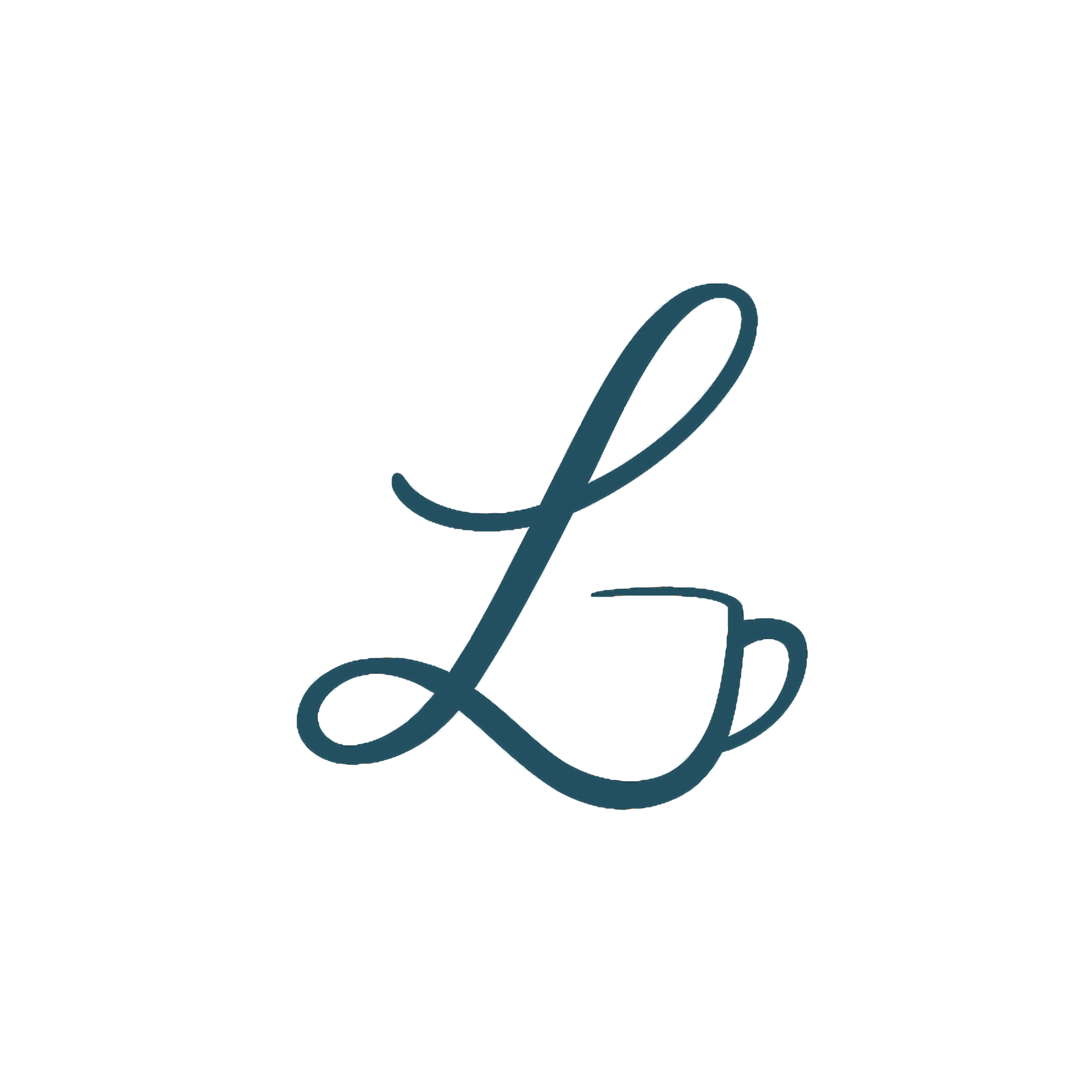 Cursive L Clayworks